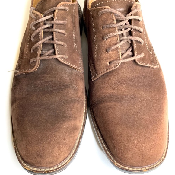 Nordstrom Mahogany Nubuck Bucks/Derbys- size 8 1/2 - Picture 6 of 8